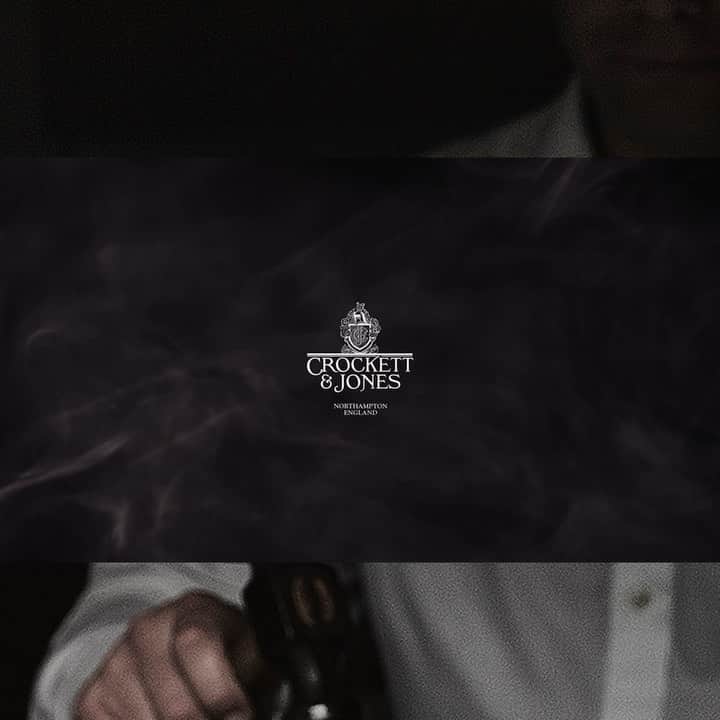 のインスタグラム：「The Black Editions II - a sequel conceived at night, in the quiet Crockett & Jones factory. . Pembroke in Black Scotch Grain. For the full film, see link in bio. . #crockettandjones #madetobeworn #AW19 #newseason #theblackeditions」