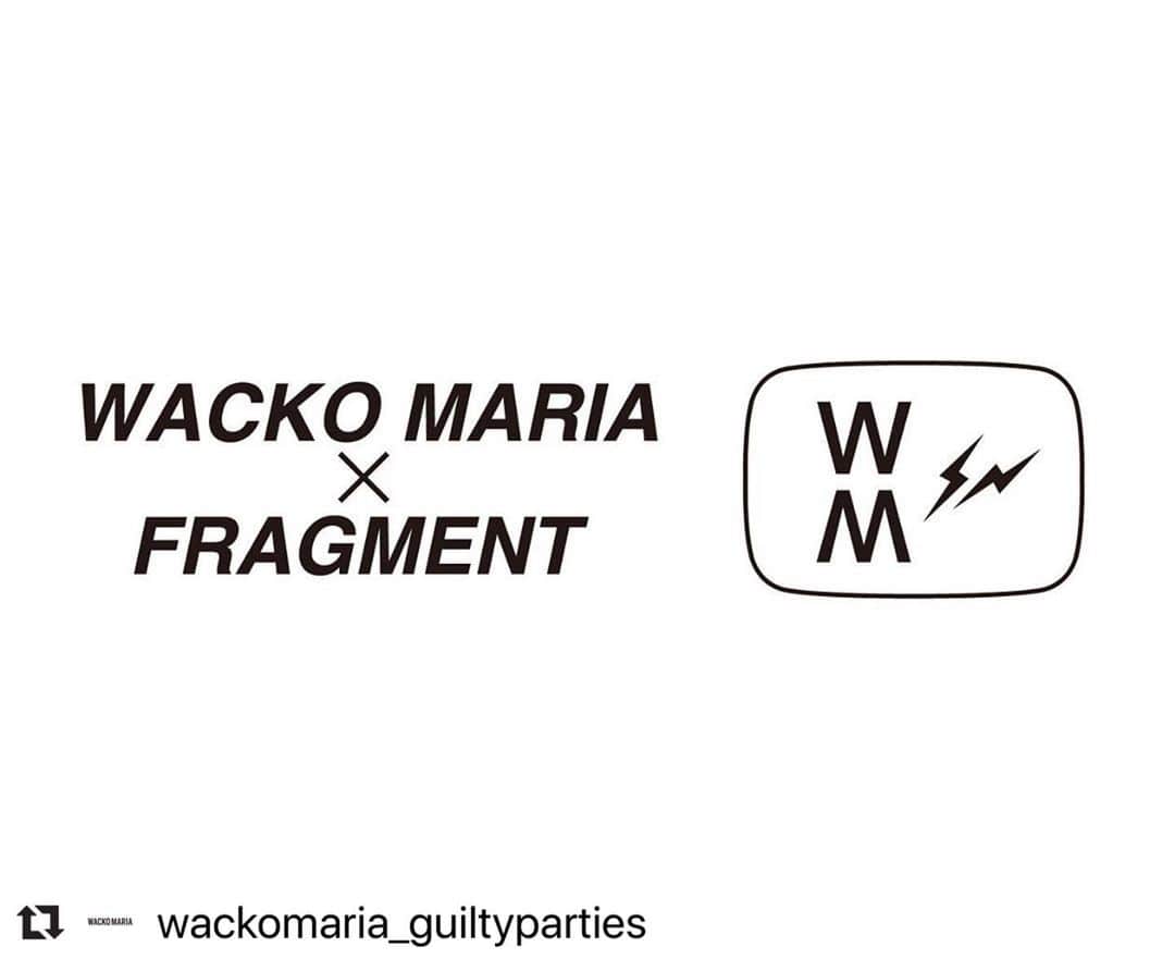 Daizo Yoshiokaさんのインスタグラム写真 - (Daizo YoshiokaInstagram)「#Repost @wackomaria_guiltyparties with @make_repost ・・・ FRAGMENT × WACKO MARIA  2019 年8月 21日(水)より、 WACKO MARIA 伊勢丹 新宿店のオープンを記念し、 毎シーズンリリースしている定番商品のBLANKLINEと、藤原ヒロシ氏が主宰するFRAGMENTとのコラボレーション商品を発売いたします。 ＊WACKO MARIA 伊勢丹 新宿店のみでの販売商品になります。  #fragmentdesign #fragment  #wackomaria #guiltyparties」8月16日 22時22分 - daizoiwasawa_wackomaria