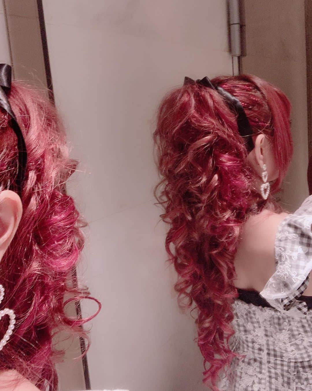 桜咲姫奈さんのインスタグラム写真 - (桜咲姫奈Instagram)「ハーフポニー♡におりぼんつけてた🎀 ヘアメいつも悩む（つω-`*） ･ ･ #歌舞伎町 #歌舞伎町キャバ嬢 #ヘアアレンジ #ヘアメイク #歌舞伎町キャバクラ #朝キャバ嬢 #キャバ嬢 #キャバ嬢ヘアメイク」8月16日 22時33分 - himena_ousaki