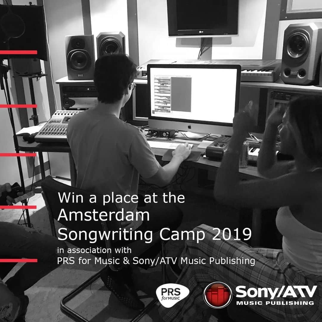 PRS for Musicさんのインスタグラム写真 - (PRS for MusicInstagram)「Apply for a place at our Amsterdam songwriting camp in association with @sonyatvmusicpub  Enter now > link in bio」8月16日 22時55分 - prsformusic