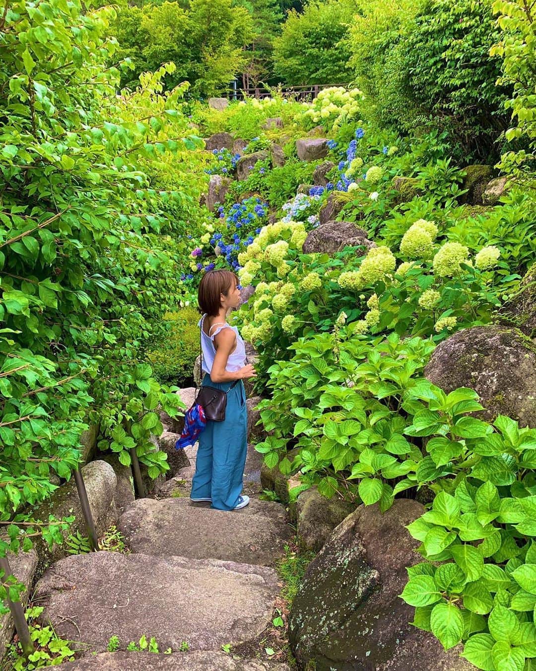 犬童美乃梨さんのインスタグラム写真 - (犬童美乃梨Instagram)「自然の中にいると癒されるね🌱 . . #山中湖 #花の都公園  #写真 #good #japanesegirl #photo」8月16日 22時58分 - minudo
