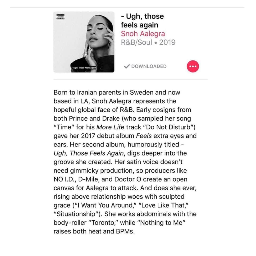 エブロ・ダーデンさんのインスタグラム写真 - (エブロ・ダーデンInstagram)「Ya’ll know about @snohaalegra ?? Get now on @applemusic」8月16日 23時21分 - oldmanebro