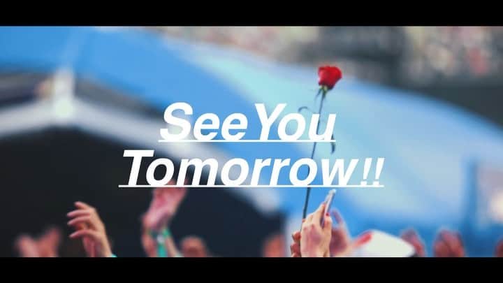 のインスタグラム：「20周年のサマソニ、DAY1終了！ SEE YOU TOMORROW!! #サマソニ #summersonic」