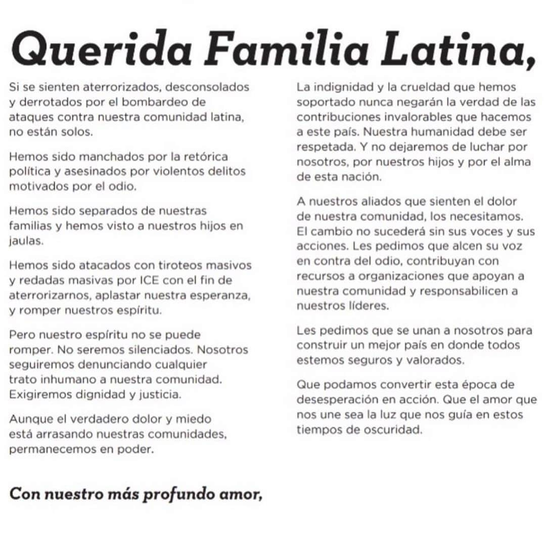 ナタリー・ポートマンさんのインスタグラム写真 - (ナタリー・ポートマンInstagram)「Thank you @americaferrera for putting so much love into the world. #ally #queridafamilia」8月16日 23時55分 - natalieportman