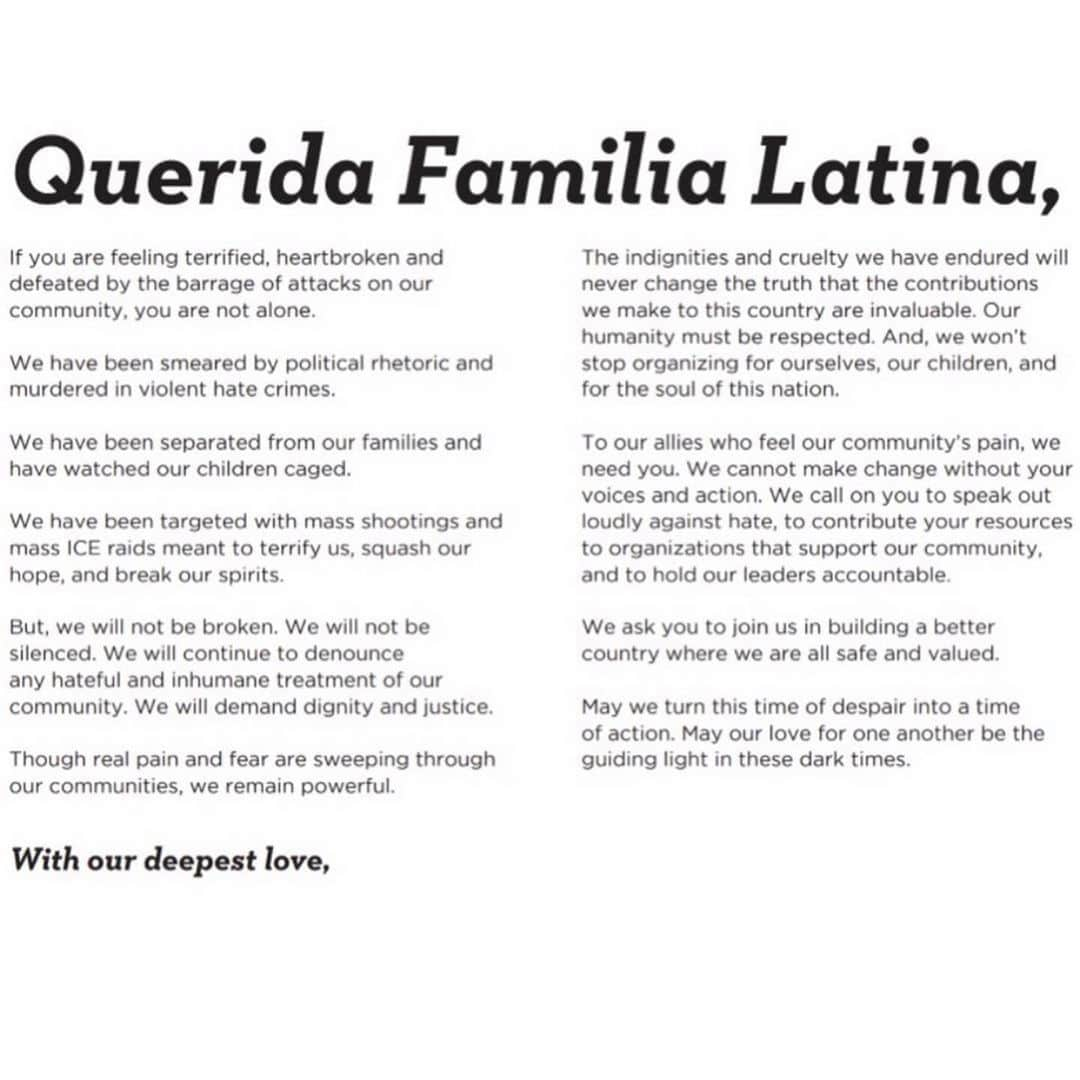 ナタリー・ポートマンさんのインスタグラム写真 - (ナタリー・ポートマンInstagram)「Thank you @americaferrera for putting so much love into the world. #ally #queridafamilia」8月16日 23時55分 - natalieportman