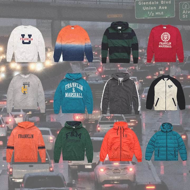 フランクリン&マーシャルのインスタグラム：「FRANKLIN & MARSHALL⁠ FALL / WINTER COLLECTION 2019⁠ Coming Soon!⁠ ⁠ #franklinandmarshall #fallwintercollection #comingsoon #losangeles #collectionpreview #sportswear # outdoor #streetwear」