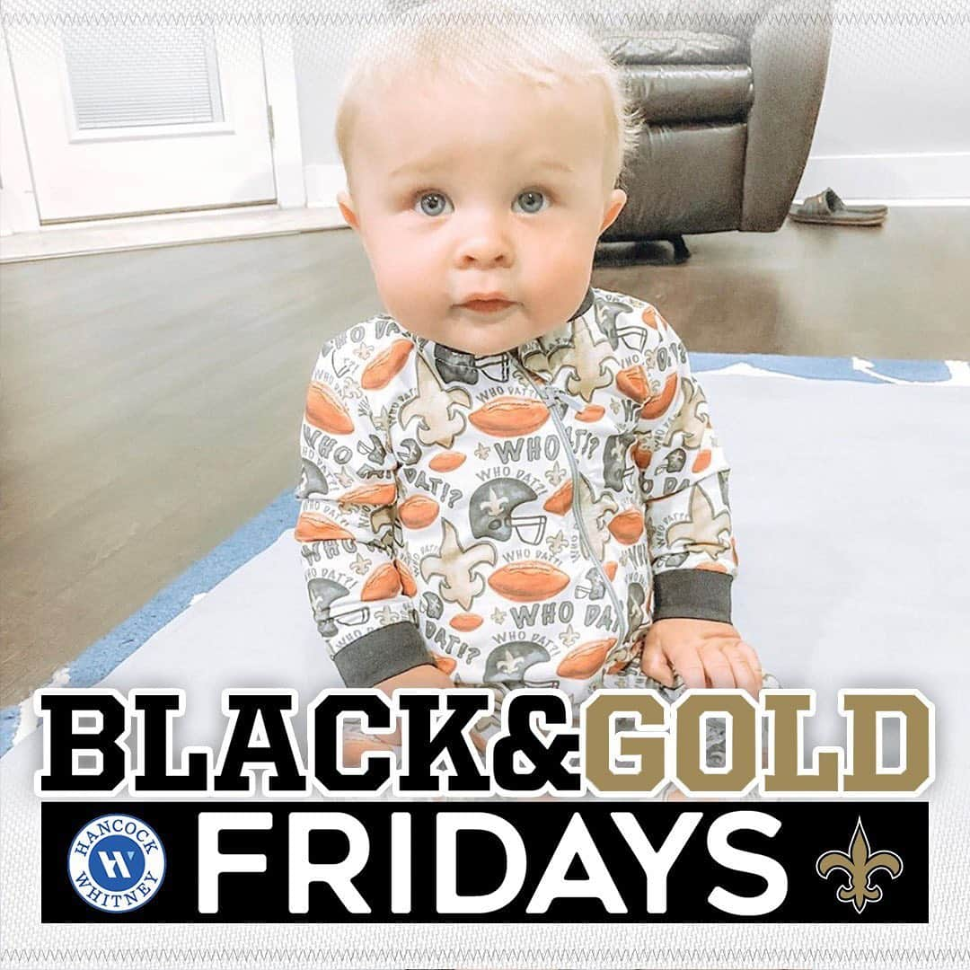 ニューオーリンズ・セインツさんのインスタグラム写真 - (ニューオーリンズ・セインツInstagram)「Happy #BlackAndGoldFriday! Share your photos along with the hashtag for a chance to be featured! ⚜️」8月17日 0時14分 - saints