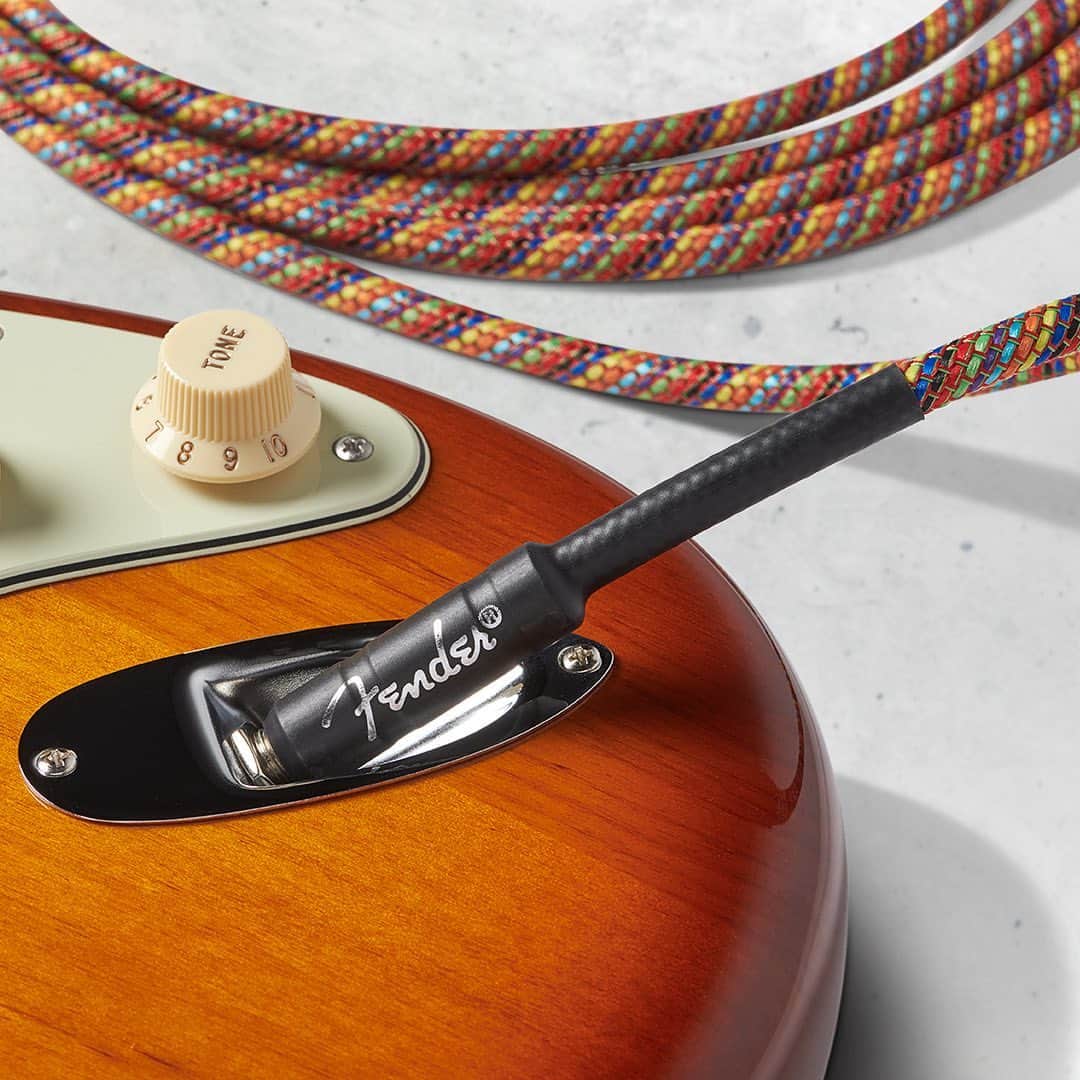 Fender Guitarさんのインスタグラム写真 - (Fender GuitarInstagram)「Introducing the Fender Festival Accessories Collection—cables, straps and picks designed to stand out with Fender style while offering top-notch performance. Crafted using unique colors and materials, such as hemp and suede fringe, this collection also includes our officially licensed #Woodstock straps and picks to commemorate the 50th anniversary of the iconic music festival. Learn more via link in bio!」8月17日 1時02分 - fender