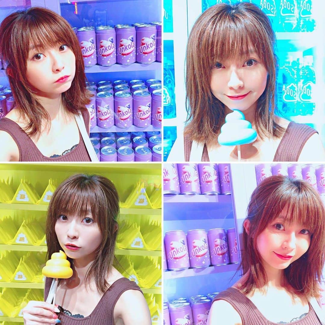 折原みかさんのインスタグラム写真 - (折原みかInstagram)「念願の？！うんこミュージアムに行ってきました💩 というのも、スカイダックに乗る予定でお台場へ行ったら台風の影響で海に入れなかったので、台場をウロウロしていたら、発見👀 え？！横浜行かなくてもここにあるやん(*´∇｀*) ということで、早速チケットを購入🎟 やはり大人気で当日券だと3時間待ちだったので、合間にONE PIECEの映画を鑑賞しました🎬 時間配分ピッタリで有意義な1日になりました♫ ほんっと、こどもってうんこ💩好きだなぁ〜😅😅😅💦 #うんこって可愛い #うんこミュージアム #インスタ映え #うんこ #かわいい #kawaii #let'sunko #unkomuseum #unko #当日券 #ダイバーシティー東京 #台場 #カラフルうんこ #colorful #自撮り女子 #話題のスポット #映画鑑賞 #onepiece #ワンピース #イロトリドリノウンコ #うんこの世界 #魅了された #楽しい #意外と大人向け #クソゲー #プリティー」8月17日 1時07分 - mikaorihara