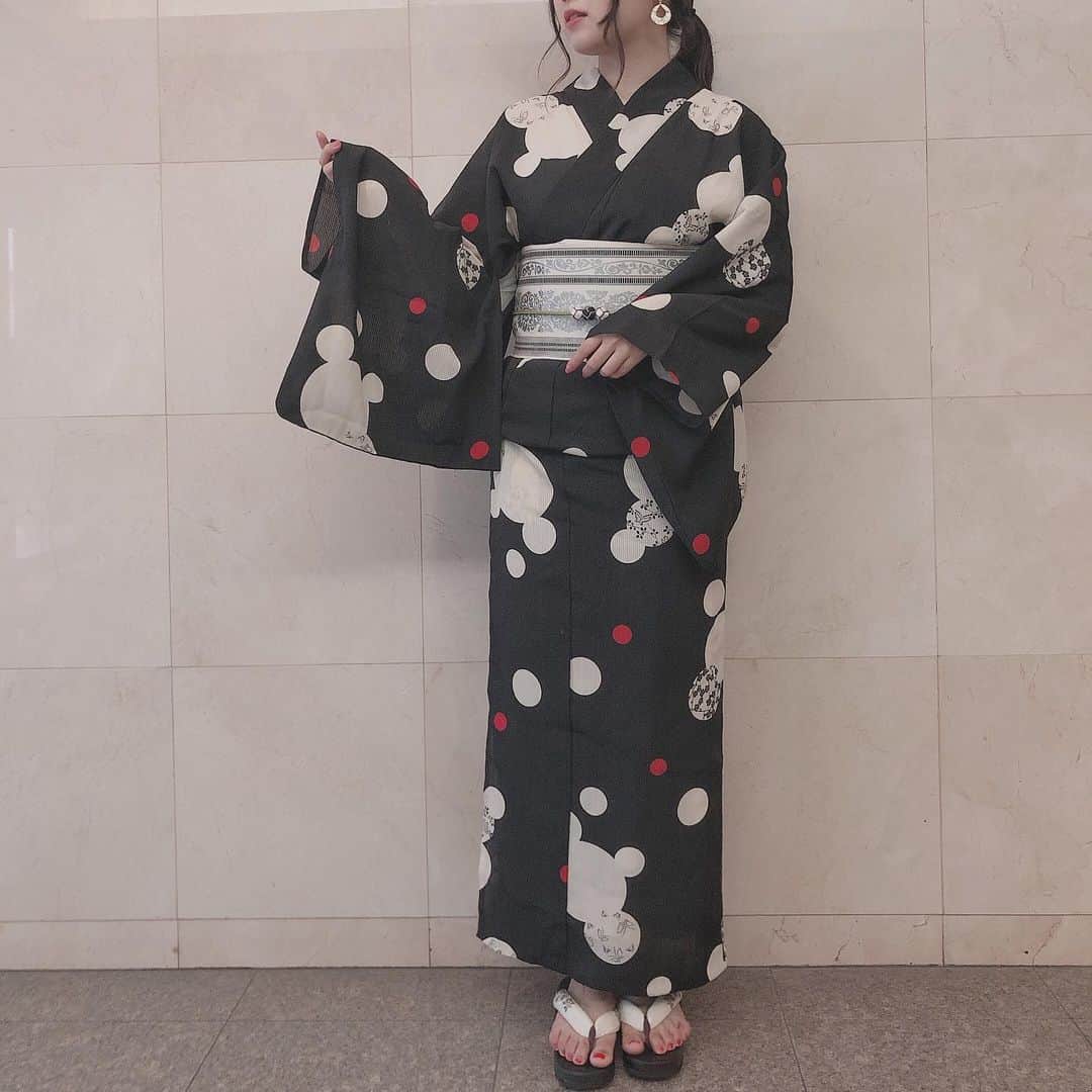 名取稚菜さんのインスタグラム写真 - (名取稚菜Instagram)「中学生の時に 一目惚れしたこの浴衣は ヒロミチナカノの👘 . . . #yukata #hiromichinakano  #ヒロミチナカノ  #浴衣」8月17日 11時50分 - wakana_1995