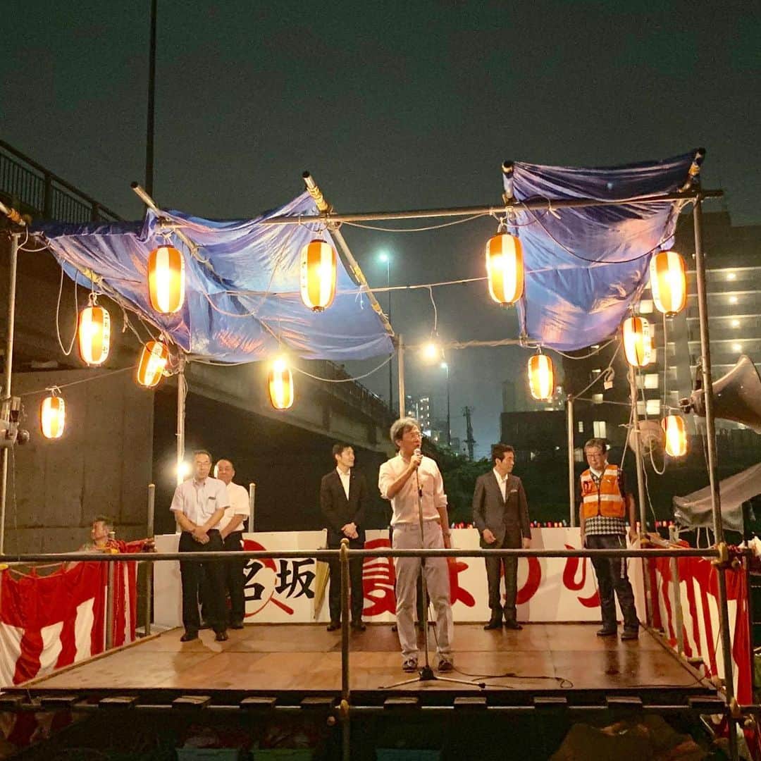 秋葉賢也さんのインスタグラム写真 - (秋葉賢也Instagram)「市名坂夏祭り！雨があがって幸いでした、子どもたちの良いふるさとの思い出になってほしいものですね。」8月17日 11時50分 - kenyaakiba