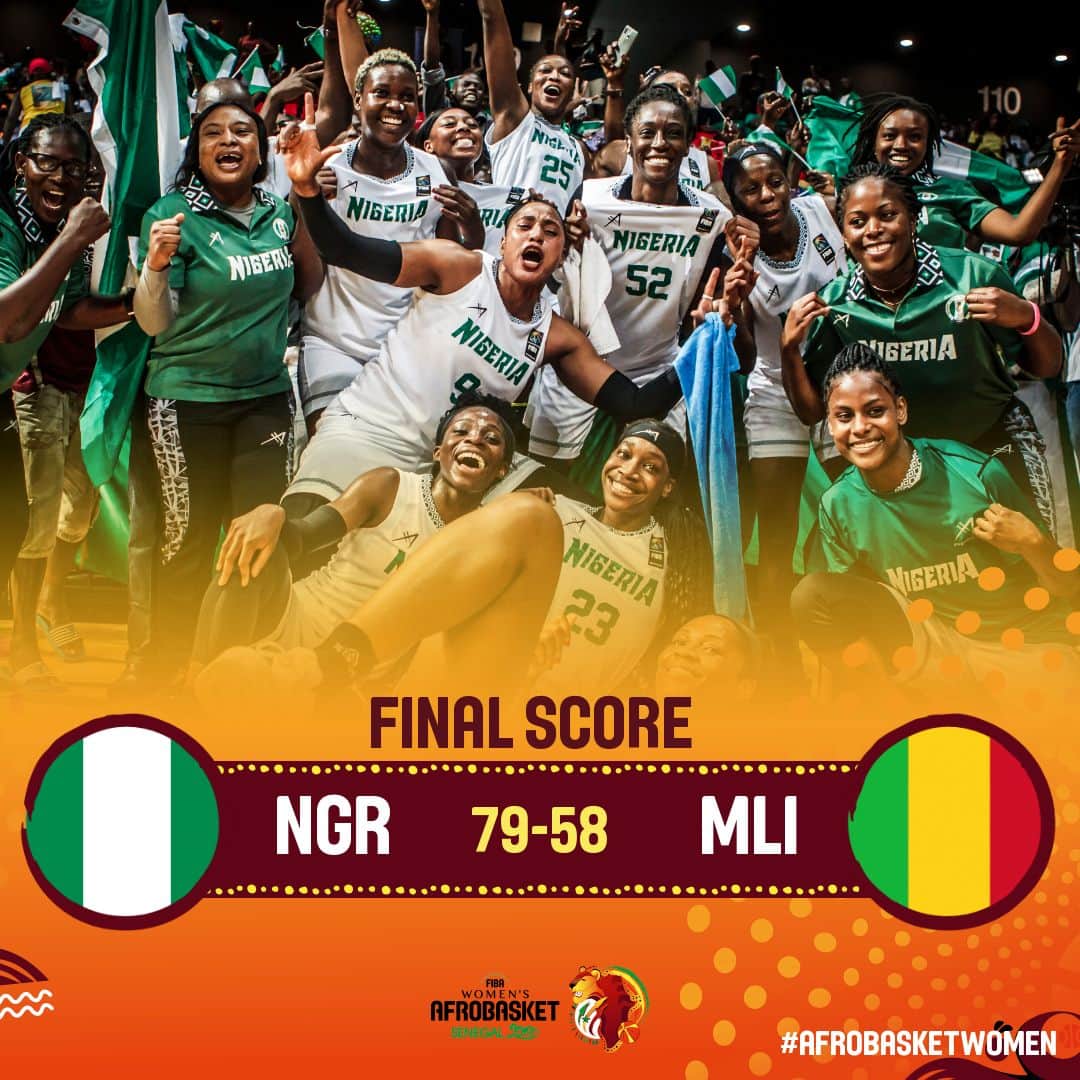FIBAさんのインスタグラム写真 - (FIBAInstagram)「BACK to BACK #AfroBasketWomen Final for Nigeria! Congrats @dtigressng 🇳🇬👏 #Undefeated #DefendingChampions」8月17日 3時34分 - fiba