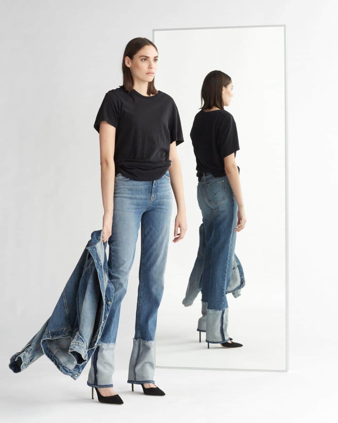ハドソンのインスタグラム：「A new kind of cuff. #HudsonJeans」
