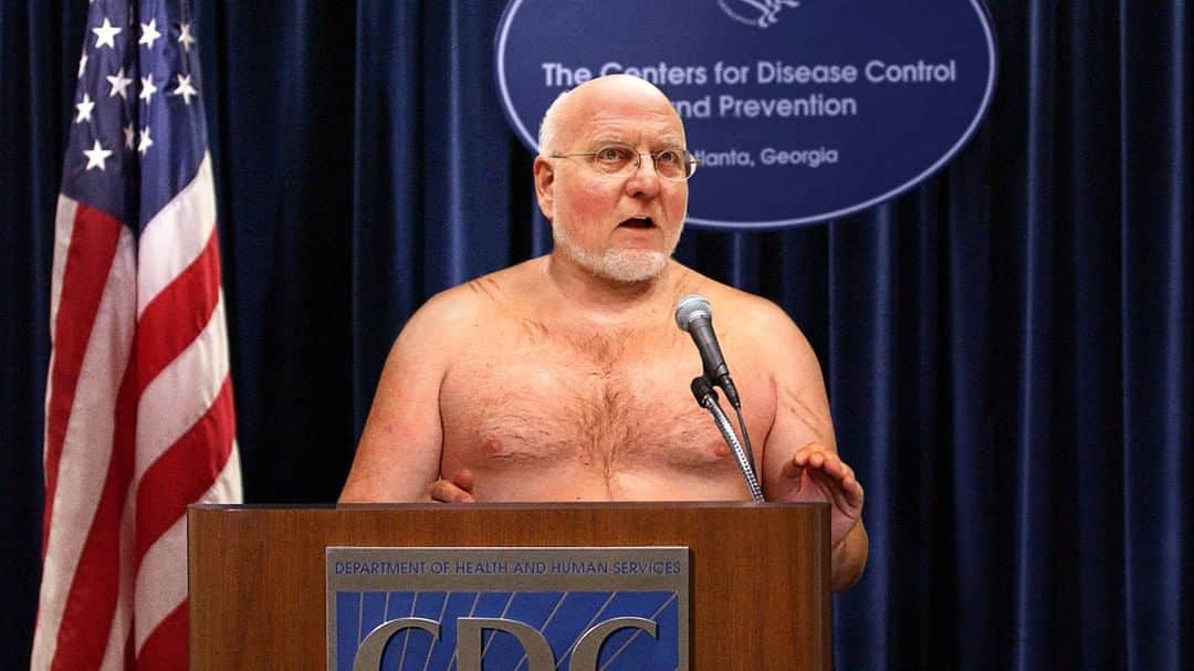 ジ・オニオンさんのインスタグラム写真 - (ジ・オニオンInstagram)「Naked, Out-Of-Breath CDC Director Announces Nation’s Fertility Rate No Longer In Decline」8月17日 3時30分 - theonion