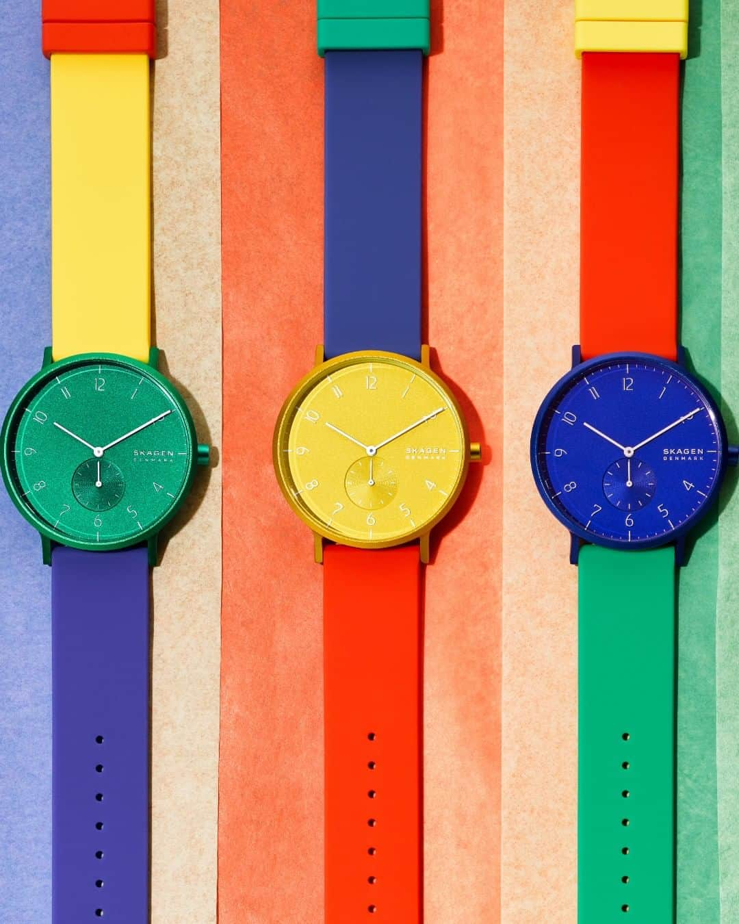 スカーゲンさんのインスタグラム写真 - (スカーゲンInstagram)「Pick your fave and get Color Blocked with our new numbered and limited edition watches. Tap to shop. #SKAGENincolor」8月17日 4時00分 - skagendenmark