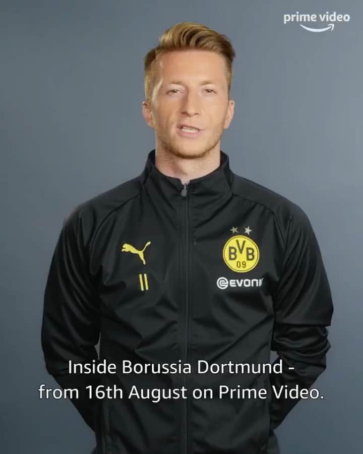 マルコ・ロイスのインスタグラム：「*Werbung/ Ad #InsideBVB @primevideosport 🎥🎬」