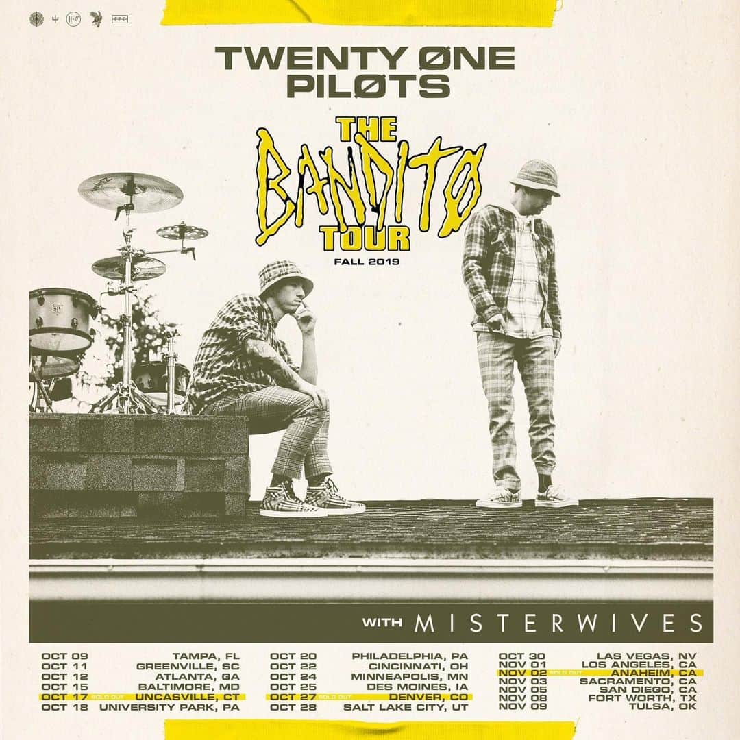 Fueled By Ramenさんのインスタグラム写真 - (Fueled By RamenInstagram)「The gang’s all here!! Did ya see @misterwives will be joining @twentyonepilots on their Fall Bandito tour?! Get your tix & bring your friends! #fueledbyfam #fbrisagang #itsagoodgang」8月17日 4時29分 - fueledby