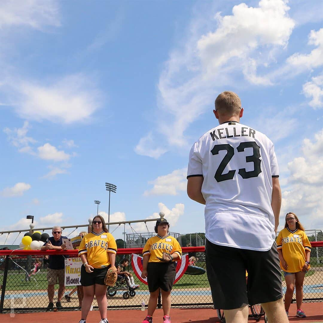 ピッツバーグ・パイレーツさんのインスタグラム写真 - (ピッツバーグ・パイレーツInstagram)「We hosted a special Miracle League Fantasy Camp today at the Miracle League of the South Hills!」8月17日 4時32分 - pittsburghpirates