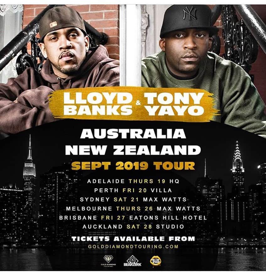 トニー・イエイヨーのインスタグラム：「@lloydbanks #passportgang #gunit 🎥🎥🎥🔥🔥🔥」