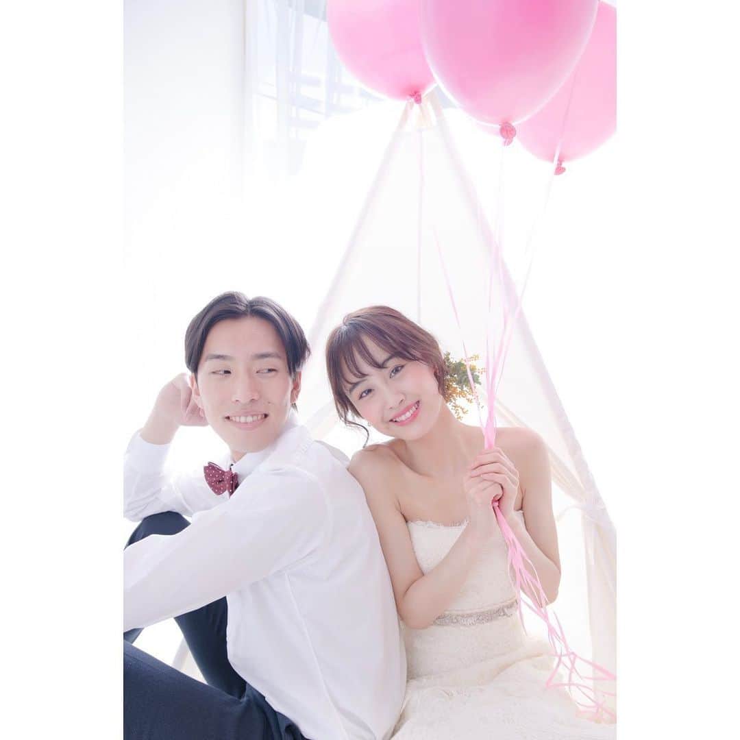 ステレオブライダル〈ヘアメイク〉のインスタグラム：「✴︎ #bridal #wedding #shooting #photo #hairmake #hair #make #hairmakestereo」