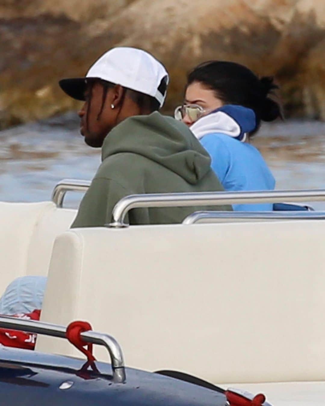 Just Jaredさんのインスタグラム写真 - (Just JaredInstagram)「@kyliejenner continued her birthday trip in Monte Carlo today with boyfriend @travisscott! #KylieJenner #TravisScott Photos: Backgrid」8月17日 6時40分 - justjared