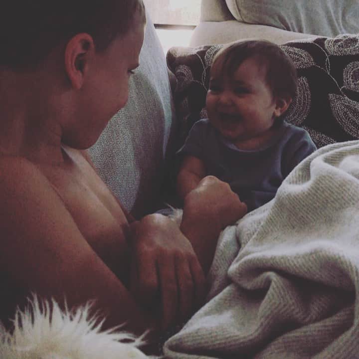 ジャクソン・ビーバーのインスタグラム：「Happy birthday to my lil sis @baybieber Love making you laugh.」