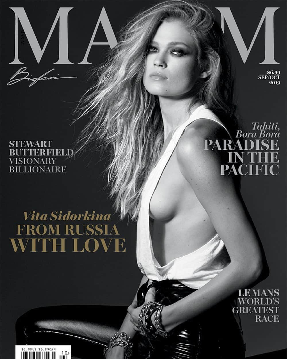 IMG Modelsさんのインスタグラム写真 - (IMG ModelsInstagram)「@vitasidorkina covers the latest @maximmag #📷 @gilles_bensimon #IMGstars」8月17日 8時18分 - imgmodels