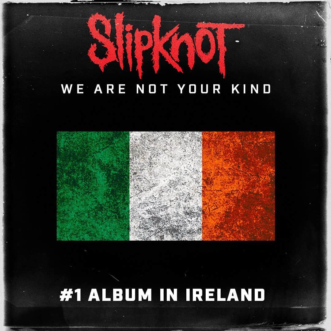 Slipknotさんのインスタグラム写真 - (SlipknotInstagram)「The album charts are starting to roll in. Thanks for all the support across the world. #WeAreNotYourKind  #1 | 🇬🇧 #1 | 🇮🇪」8月17日 8時31分 - slipknot