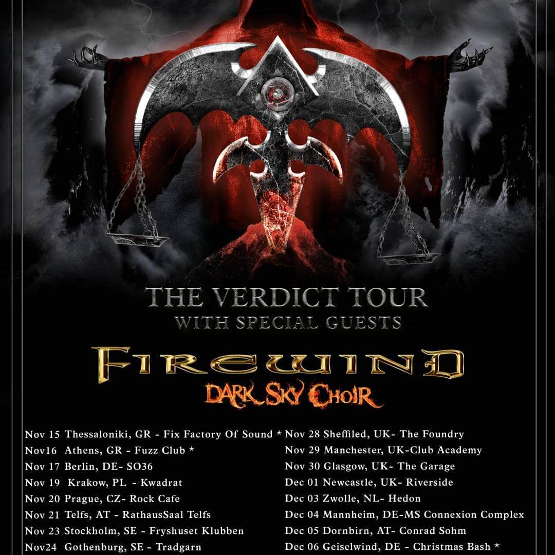 Queensrycheさんのインスタグラム写真 - (QueensrycheInstagram)「See you again this November Europe!! We'll be joined with our friends Firewind and Dark Sky Choir, so make sure you get your tickets soon! #queensrÿche #theverdicttour2019 #firewindband #darkskychoir #europe #getyourtickets」8月17日 10時09分 - queensrycheofficial