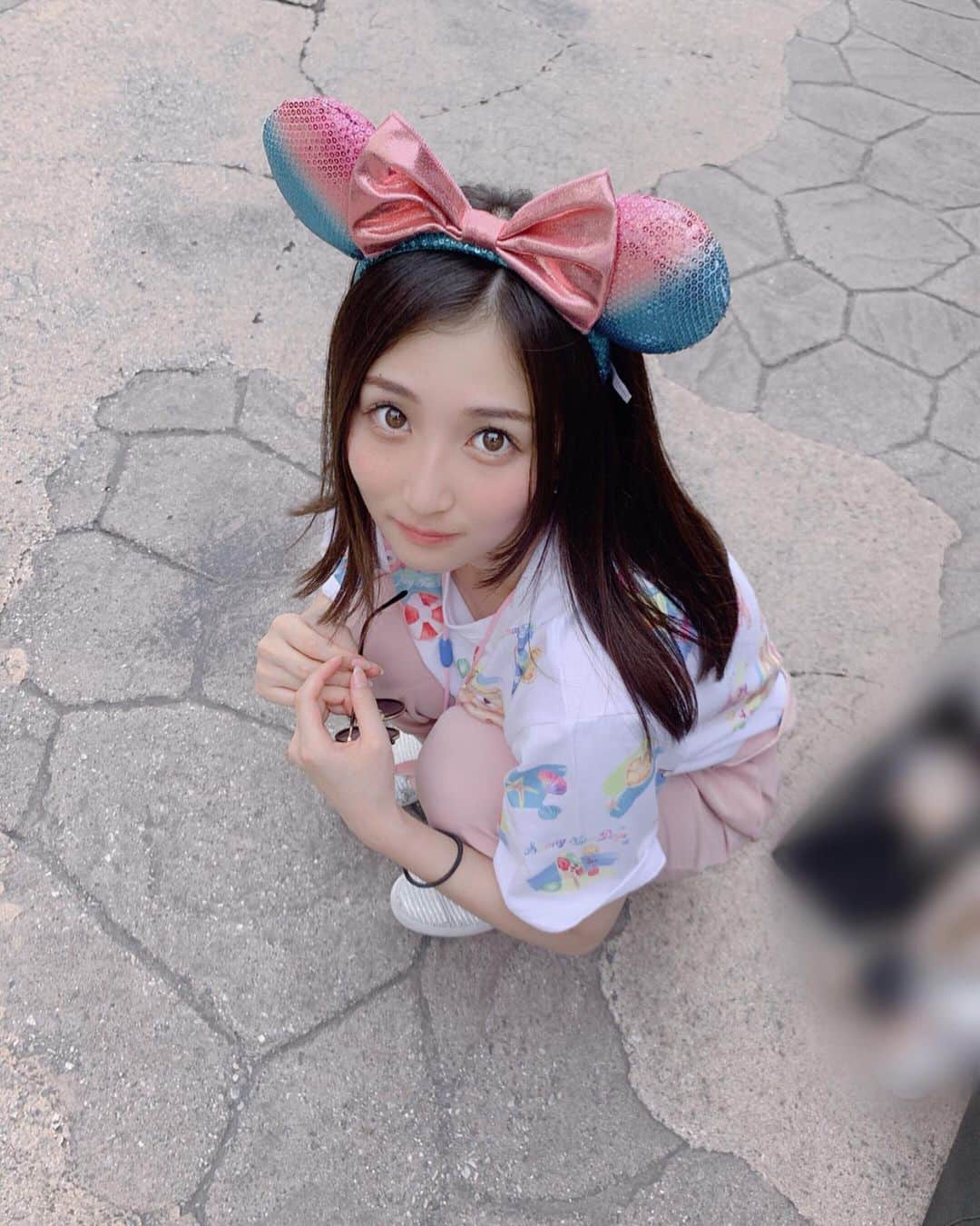 小磯陽香のインスタグラム：「. #disney #disneysea #ディズニー #ディズニーシー #disneyfashion #ディズニーコーデ #ディズニー写真 #ディズニーフォト#小磯陽香」