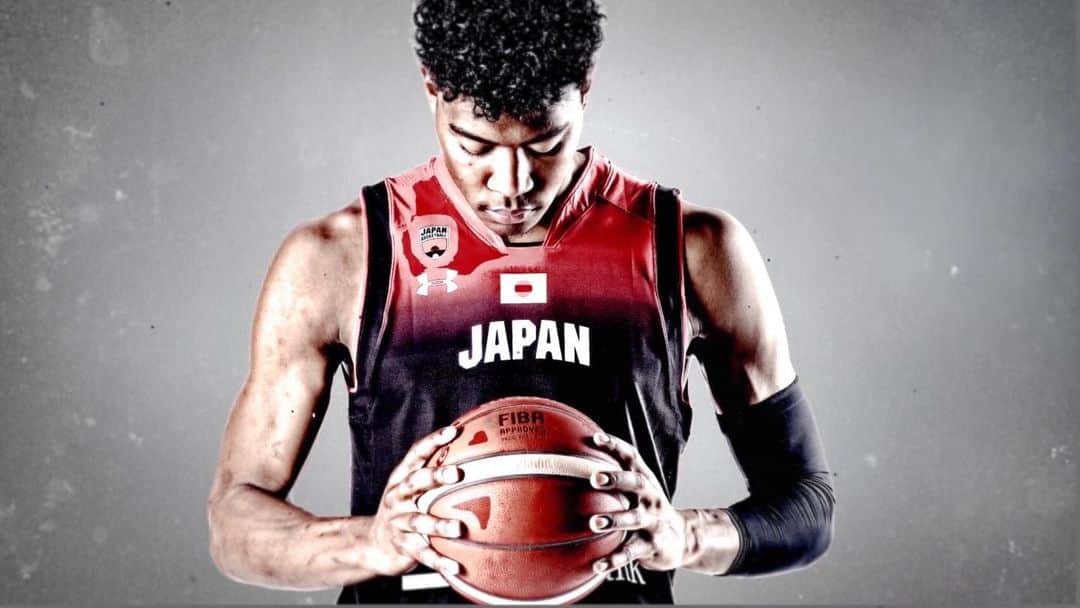 八村塁のインスタグラム：「🏀🎌」