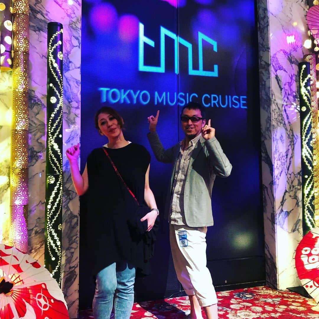 ミズノマリさんのインスタグラム写真 - (ミズノマリInstagram)「まだまだライブを楽しんでおります♪ #tokyomusiccruise #tmc #parismatch」8月17日 20時37分 - mari_mizuno