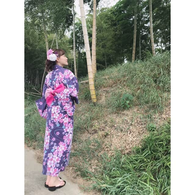 三島ゆかりさんのインスタグラム写真 - (三島ゆかりInstagram)「今年ラスト浴衣だったかもしれません😊💖 紫似合うって言われて嬉しかったです🍎✨ どうかな？？ #浴衣 #yukata #kyoto #japan #japanesegirl #summer #夏 #お盆休み #三島ゆかり #ゆかりんご #ゆかりんごチャンネル #ゆかりんごgames #followｍe」8月17日 20時52分 - apple340