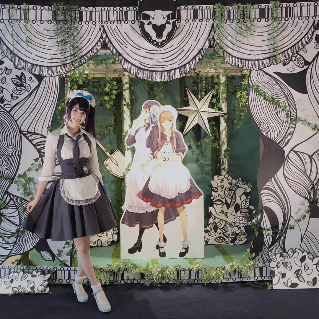日下部美愛のインスタグラム：「舞台Stray Sheep Paradise:em いよいよ明日、千秋楽です 最後までレイナとして、大切に頑張ります . . #photo #japan #model #me #portrait #selfie #portraitphotography #fashion #makeup #followme #instagood #camera #cosplay #cosplaygirl #한국 #맞팔 #사진 #데일리 #데일리룩 #粉我 #偶像 #メイド #内衣」