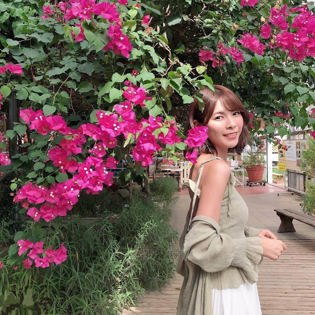 Yuika Matsuさんのインスタグラム写真 - (Yuika MatsuInstagram)「. . . #福島 に帰るといつも家族でいくのが #リステル猪苗代 🌼🌼 . . 7.8年ぶりに遊びにいったよ♡ シーズンごとに咲くお花畑が好きで よく花かんむり作ったり、 走り回ってた記憶がある。。笑 . . ここは ワンちゃんもokだから ラブちゃん達と一緒に遊びました🐶 . . . #途中で #トトロ の森みたいな場所を発見 #傘も丁度持ってたから #家族でトトロごっこがはじまるw . . . . . #福島 #福島旅行 #会津 #会津若松 #家族旅行 #お盆 #お盆休み  #hukushim #yuika_code👗」8月17日 21時24分 - yuika00802