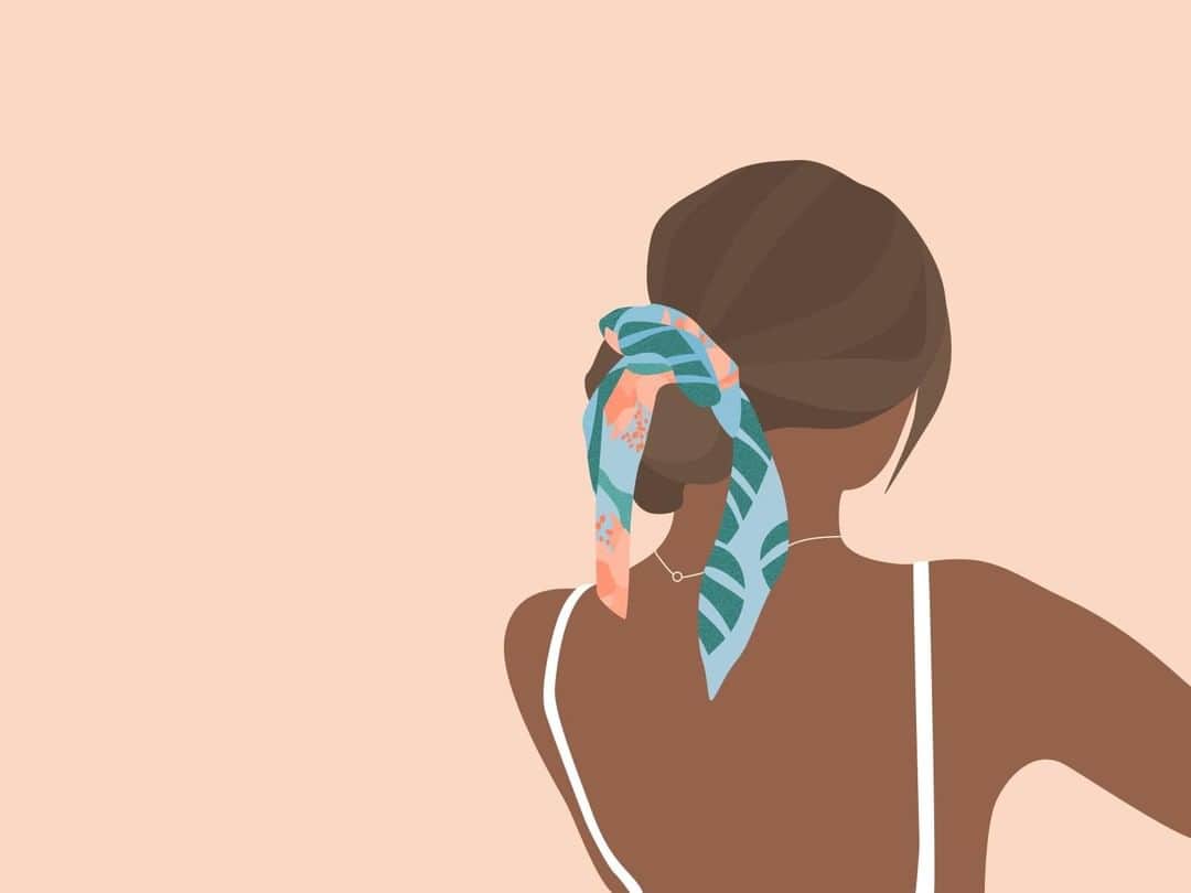 Dribbbleさんのインスタグラム写真 - (DribbbleInstagram)「Illustration | The girl with the scarf by @drinkthemoon. Click the link in our bio to see more and follow this designer on Dribbble. ⠀ ⠀ #dribbble #dribbblers #design #illustration」8月17日 12時30分 - dribbble