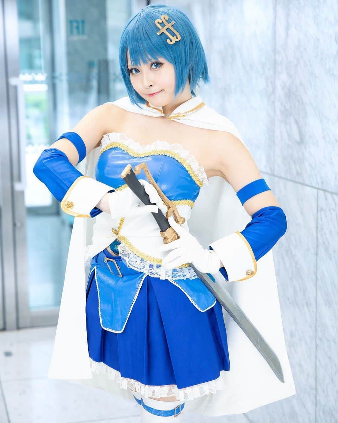 のインスタグラム：「#コスプレ #コスプレイヤー #魔法少女まどかマギカ #まどマギ #美樹さやか  #cosplay  #cosplaygirl  #cosplayer #worldcosplay #otakuworld #animegirl #japanesecosplayer #japanesecosplay #animecosplayer #animecosplay  #puellamagimadokamagica #mikisayaka #mikisayakacosplay #puellamagi #puellamagimadokamagicacosplay #kawaiicosplay」