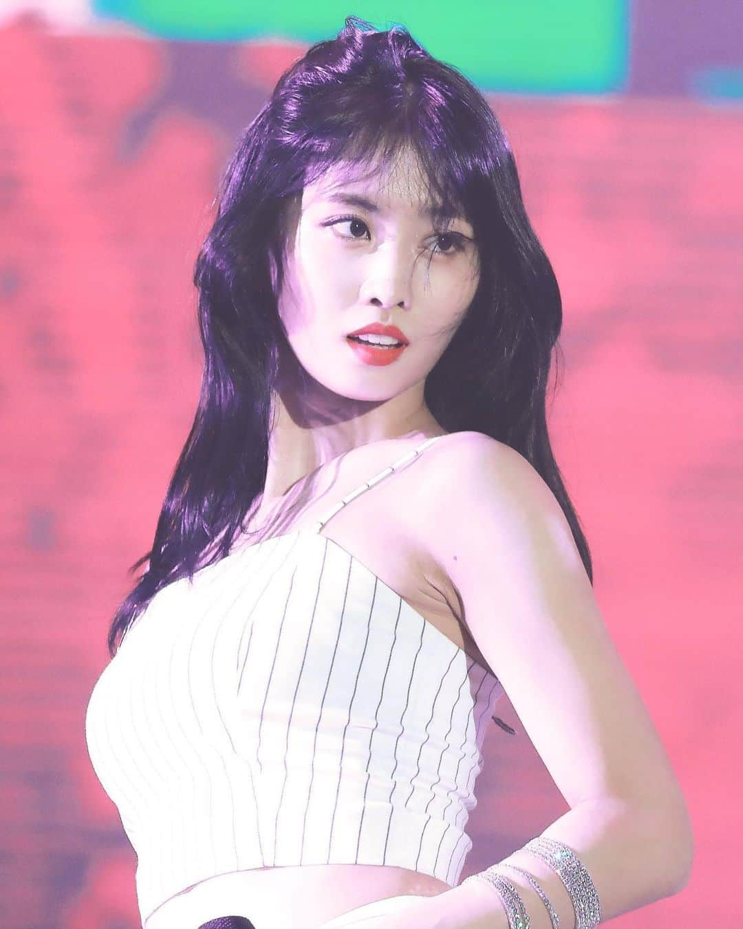 モモさんのインスタグラム写真 - (モモInstagram)「♡ [Fantaken] 190811 - Lotte Family Concert -  #MOMO #트와이스 #모모 #平井もも #もも #TWICE © mozzi house」8月17日 12時54分 - momojype