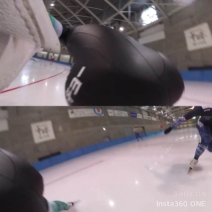のインスタグラム：「氷上始まりました！  #Insta360」