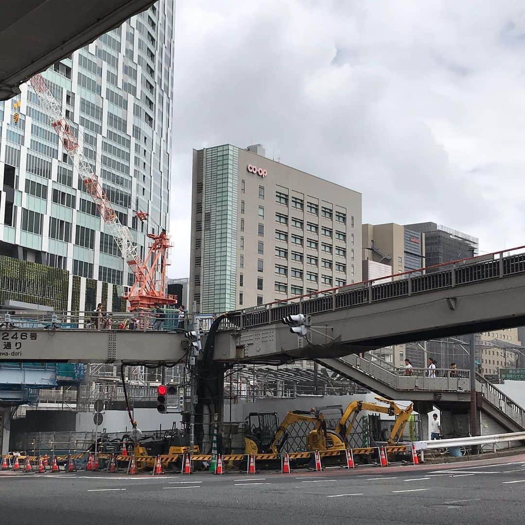 本間昭光のインスタグラム：「渋谷の風景が急速に変わっていく。 本当に驚くべき速さ。」