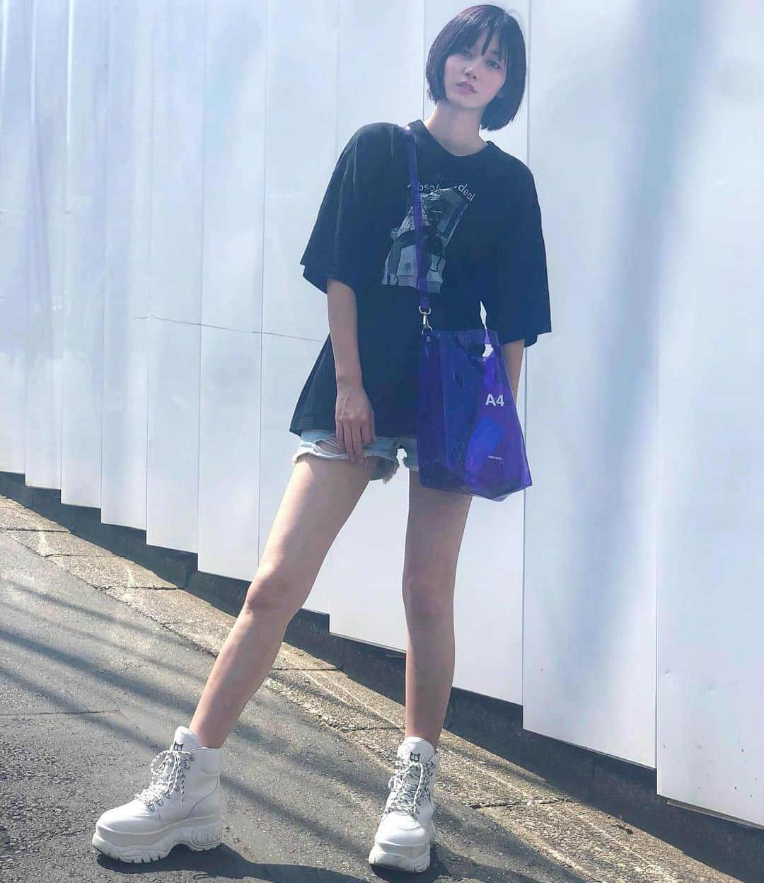 ゆきりぬさんのインスタグラム写真 - (ゆきりぬInstagram)「原宿探索。  #ootd #harajuku #nananana #nakedwolfe #jeanasis #wego」8月17日 15時05分 - yukirin_u