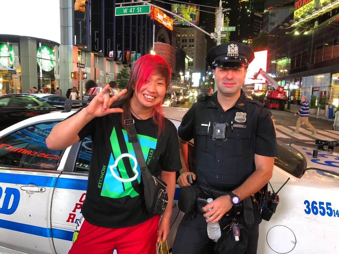 彩羽匠さんのインスタグラム写真 - (彩羽匠Instagram)「NYPD 👮‍♂️🚓 #NYPD #newyork」8月17日 15時04分 - takumi.marvelous