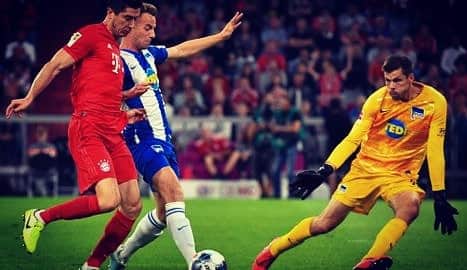 ルネ・ヤーステインのインスタグラム：「1 point in München,good start of the season🙂  #hahohe 🔵⚪」