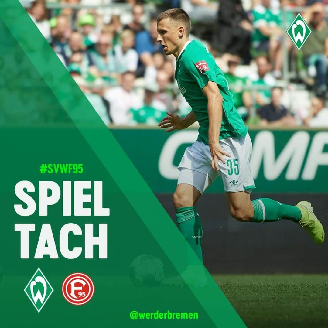 ヴェルダー・ブレーメンさんのインスタグラム写真 - (ヴェルダー・ブレーメンInstagram)「Kann losgehen!🔥💚 _______ #werder #bremen #svw #Bundesliga #Spieltach #Eggestein #Osterdeich」8月17日 16時06分 - werderbremen