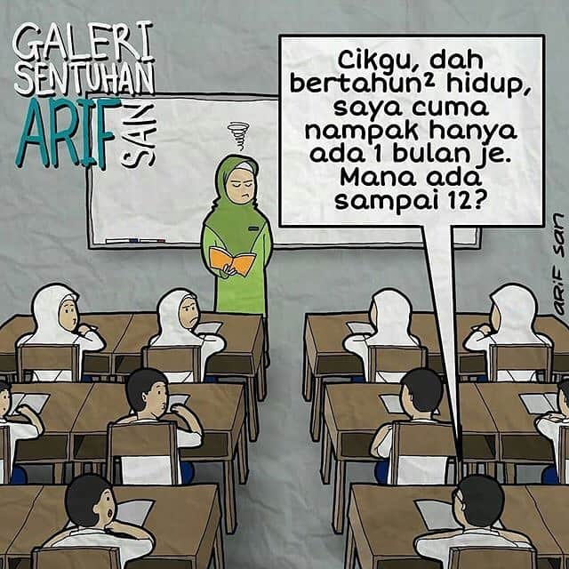 Koleksi Komik Malaysiaさんのインスタグラム写真 - (Koleksi Komik MalaysiaInstagram)「#Repost @arifsan_official with @get_repost ・・・ Oh bulan... 😌  #GaleriSentuhanArifSan」8月17日 16時40分 - tokkmungg_exclusive