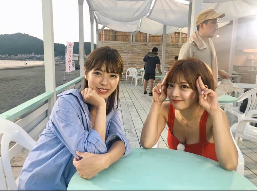 わちみなみのインスタグラム：「こんや 26時10分〜﻿ テレビ東京﻿ 新shock感！ご覧ください🌻🌻🌻﻿ 4週目ですね✨ありがたいです🙇✨✨﻿ ﻿ 藤田恵名さんと撮っていただきました💕﻿ ﻿ 今回は、大好きなGAGさん 福井さんにお会いできて嬉しかったです！﻿ ﻿ かまいたちさんのロケ ﻿ 面白くて笑い千切れました🐙🐙﻿ ﻿ 是非みなさん、ご覧ください✨  #新shock感 #ナナナマリーナ #テレビ東京」
