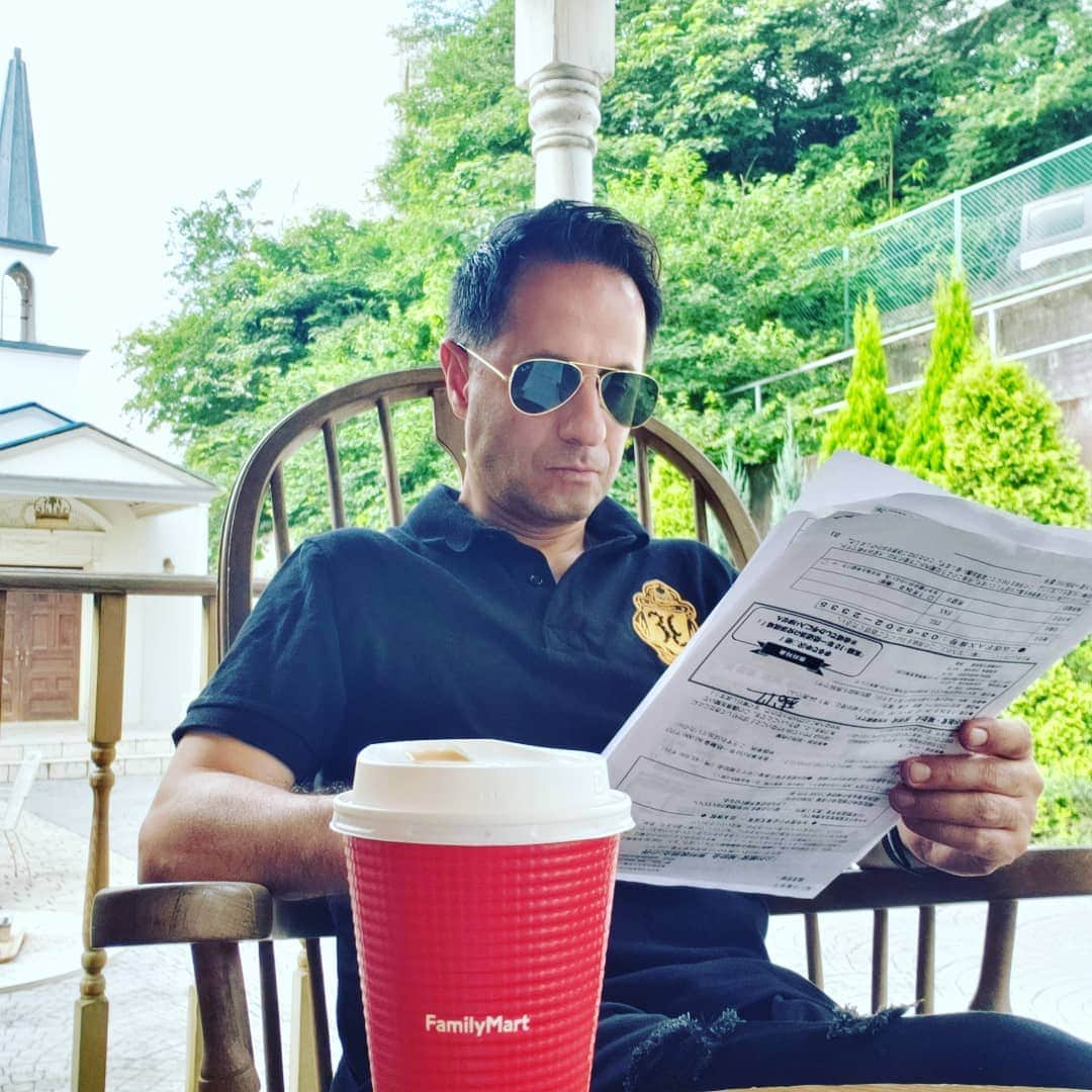 インゴさんのインスタグラム写真 - (インゴInstagram)「Shooting in hot days☀️🎥😉😄✌」8月17日 17時48分 - ingokourosh