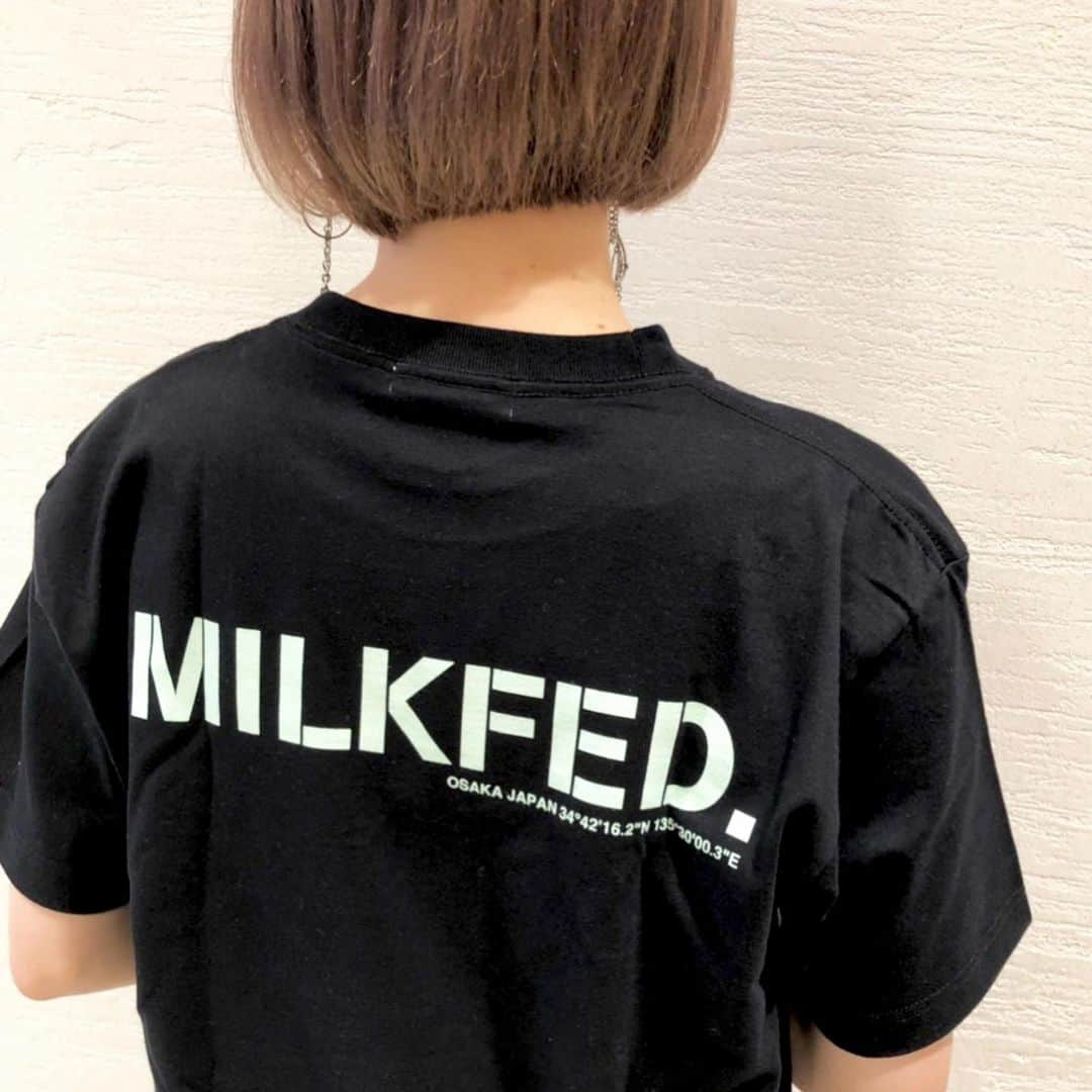 MILKFED.さんのインスタグラム写真 - (MILKFED.Instagram)「店舗限定カラー❤️発売中﻿ ﻿ 店舗限定 Tシャツのご紹介です！ ﻿ それぞれの店舗でしか買えないカラーは﻿ お土産としてもおすすめ♡﻿ 全店分集めたくなるラインアップです﻿ ﻿ SS TEE ¥3,000+TAX﻿ ﻿ ﻿ 各店舗、お電話にて通信販売も行なっております。﻿ お気軽にお問い合わせ下さい。﻿ ﻿ ◾️MILKFED.新宿　03-5315-4678﻿ ◾️MILKFED.原宿　03-5414-1340﻿ ◾️MILKFED.札幌　011-209-5514﻿ ◾️MILKFED.名古屋　052-249-4545﻿ ◾️MILKFED.大阪　06-6136-5802﻿ ◾️MILKFED.福岡　092-791-4074﻿ ◾️MILKFED.那覇　098-860-1202﻿ 🌴🌴沖縄は那覇店での発売になります。﻿ ◾️MILKFED.南堀江 POP UP SHOP 06-7708-7530﻿ 🐆🐆南堀江店はヒョウ柄になります。﻿ ﻿ #milkfed #milkfedjp﻿ #ミルクフェド ﻿ #casualstyle ﻿ #ガーリーストリート」8月17日 18時21分 - milkfedjp