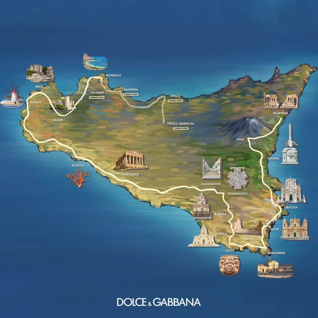 ドルチェ&ガッバーナさんのインスタグラム写真 - (ドルチェ&ガッバーナInstagram)「The journey of #DGSicily58 and #DGSicily62 bags continues. Explore the new stops and follow the trip across Sicily at the link in bio. #DGFattoAMano #DGDNA」8月17日 19時01分 - dolcegabbana