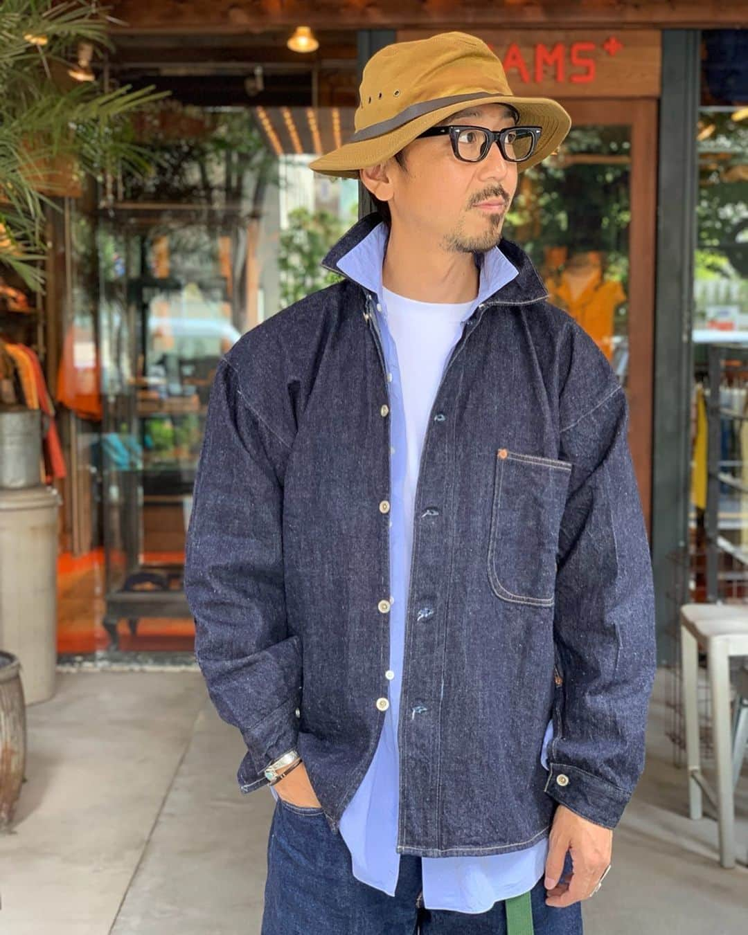 BEAMS+さんのインスタグラム写真 - (BEAMS+Instagram)「BEAMS PLUS STYLE  #beams #beamsplus #beamsplusharajuku #harajuku #tokyo #japan #denimjacket #openfrontjumper #warehousecompany #warehouse #madeinjapan #mensfashion #mensstyle #menswear」8月17日 19時18分 - beams_plus_harajuku